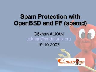 Spam Protection with OpenBSD and PF (spamd) ‏