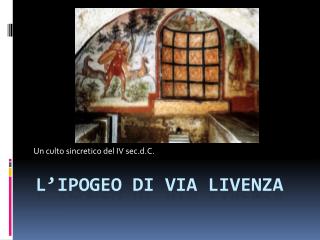 L’ iPOgeo di via livenza