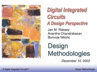 Digital Integrated Circuits A Design Perspective