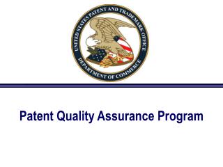 Patent Quality Assurance Program