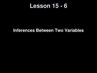 Lesson 15 - 6