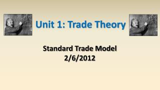Unit 1: Trade Theory