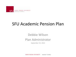 SFU Academic Pension Plan