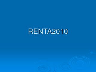 RENTA2010