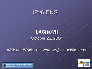 IPv6 DNS