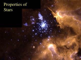 Properties of Stars