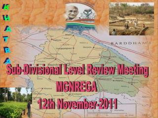 Sub-Divisional Level Review Meeting MGNREGA 12th November-2011