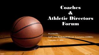 Coaches &amp; Athletic Directors Forum
