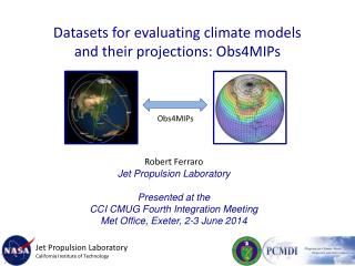 Datasets for evaluating climate models and their projections: Obs4MIPs
