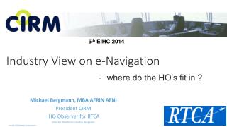 Industry View on e-Navigation