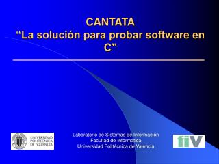CANTATA “La solución para probar software en C”