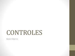 CONTROLES