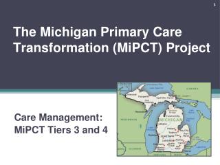 The Michigan Primary Care Transformation (MiPCT) Project