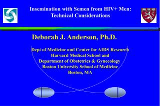 Insemination with Semen from HIV+ Men: Technical Considerations