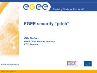 EGEE security “pitch”