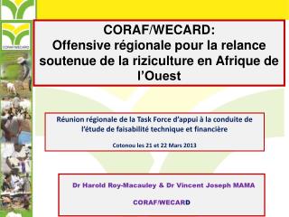 CORAF/WECARD: Offensive régionale pour la relance soutenue de la riziculture en Afrique de l’Ouest