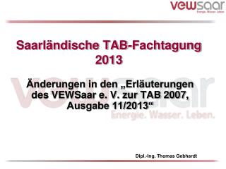 Saarländische TAB-Fachtagung 2013