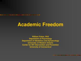 There is Far Too Little Academic Freedom