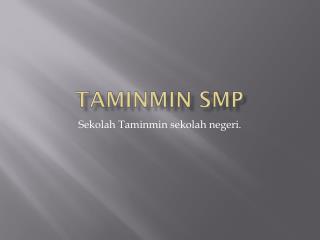 Taminmin SMP