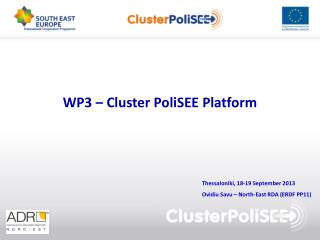 WP3 – Cluster PoliSEE Platform