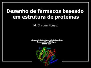 Laboratório de Cristalografia de Proteínas Grupo de Física Biológica FCFRP-USP