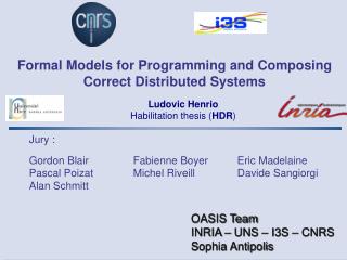 Formal Models for Programming and Composing Correct Distributed Systems