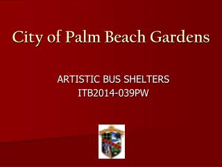 City of Palm Beach Gardens