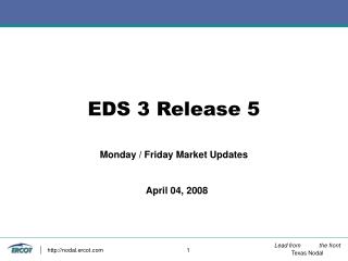 EDS 3 Release 5