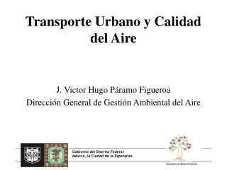Transporte Urbano y Calidad del Aire