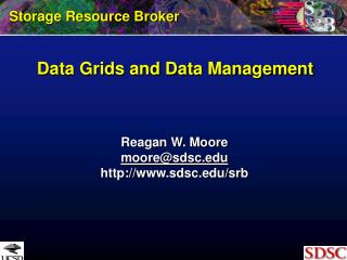 Data Grids and Data Management