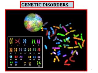 GENETIC DISORDERS
