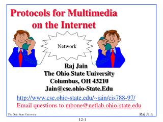 Protocols for Multimedia on the Internet