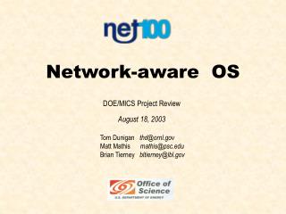 Network-aware OS