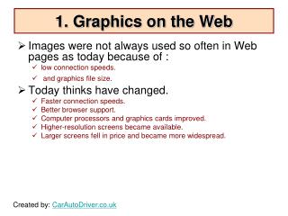 Graphics on the web