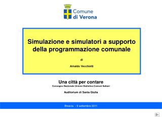 Simulazione e simulatori a supporto della programmazione comunale di Arnaldo Vecchietti