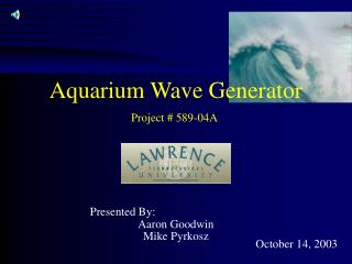 Aquarium Wave Generator