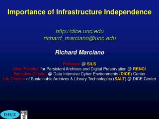 Importance of Infrastructure Independence