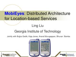 MobiEyes : Distributed Architecture for Location-based Services