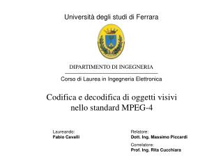 Università degli studi di Ferrara