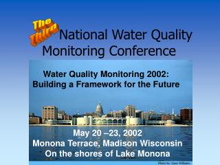 National Water Quality Monitoring Conference