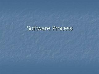 Software Process