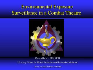 Environmental Exposure Surveillance in a Combat Theatre