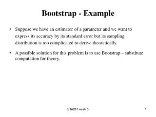 Bootstrap - Example