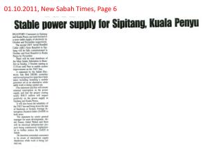 01.10.2011, New Sabah Times, Page 6