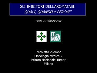 Nicoletta Zilembo Oncologia Medica 2 Istituto Nazionale Tumori Milano
