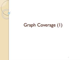 Graph Coverage (1)