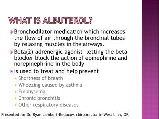 What is albuterol ?