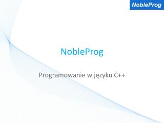 NobleProg