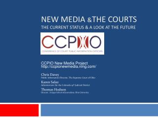 NEW MEDIA &amp; THE COURTS THE CURRENT STATUS &amp; A LOOK AT THE FUTURE