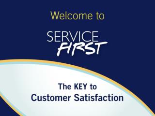 Service First Objectives